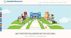 Desktop Screenshot of ebuytwitterfollowers.com